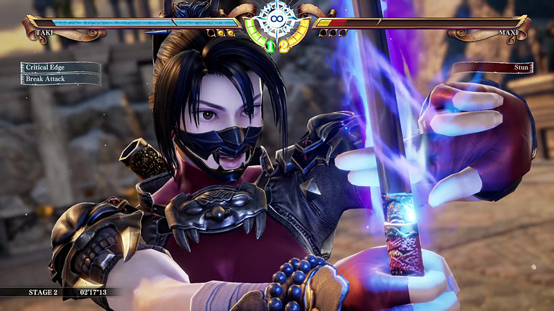 妖刀・滅鬼丸で敵を仕留める。クリティカルエッジの演出はド派手でカッコ良い