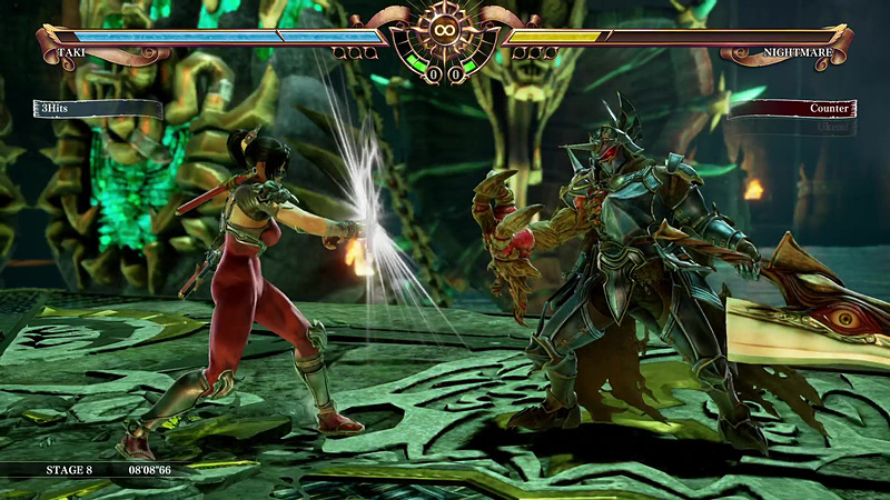 リバーサルエッジのカウンターをヒットさせれば大ダメージが期待できる。さらにソウルゲージも大幅に回収できる