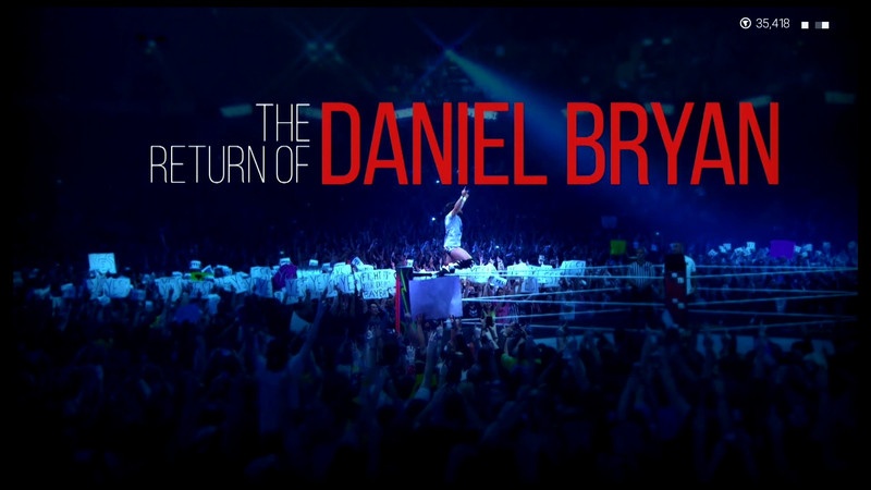 「Showcase」はダニエル・ブライアン選手のストーリーを追体験