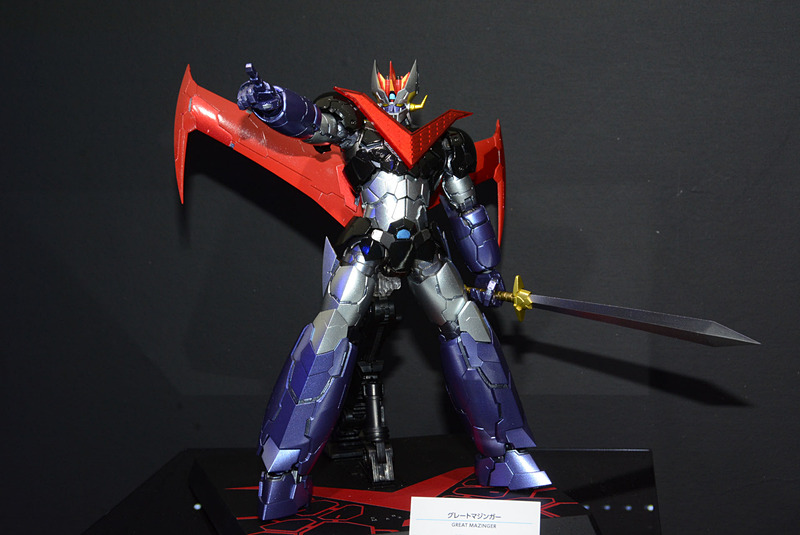 「METAL BUILD グレートマジンガー」はふんだんなオプションパーツも展示