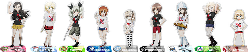 A賞：アクリルスタンド（全9種）