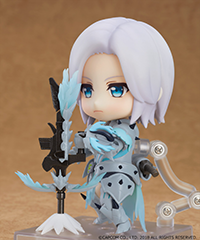 モンスターハンター：ワールド」より、ゼノラージβ装備の女性ハンター