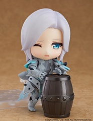 モンスターハンター：ワールド」より、ゼノラージβ装備の女性ハンター