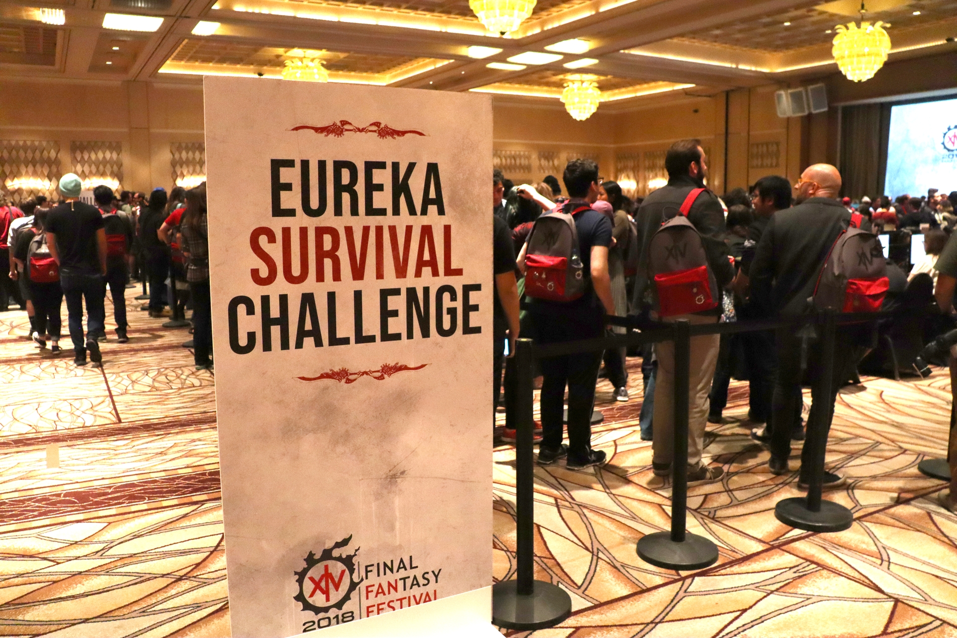 パゴス編のフィールドで競争する「Eureka Survival Challenge」