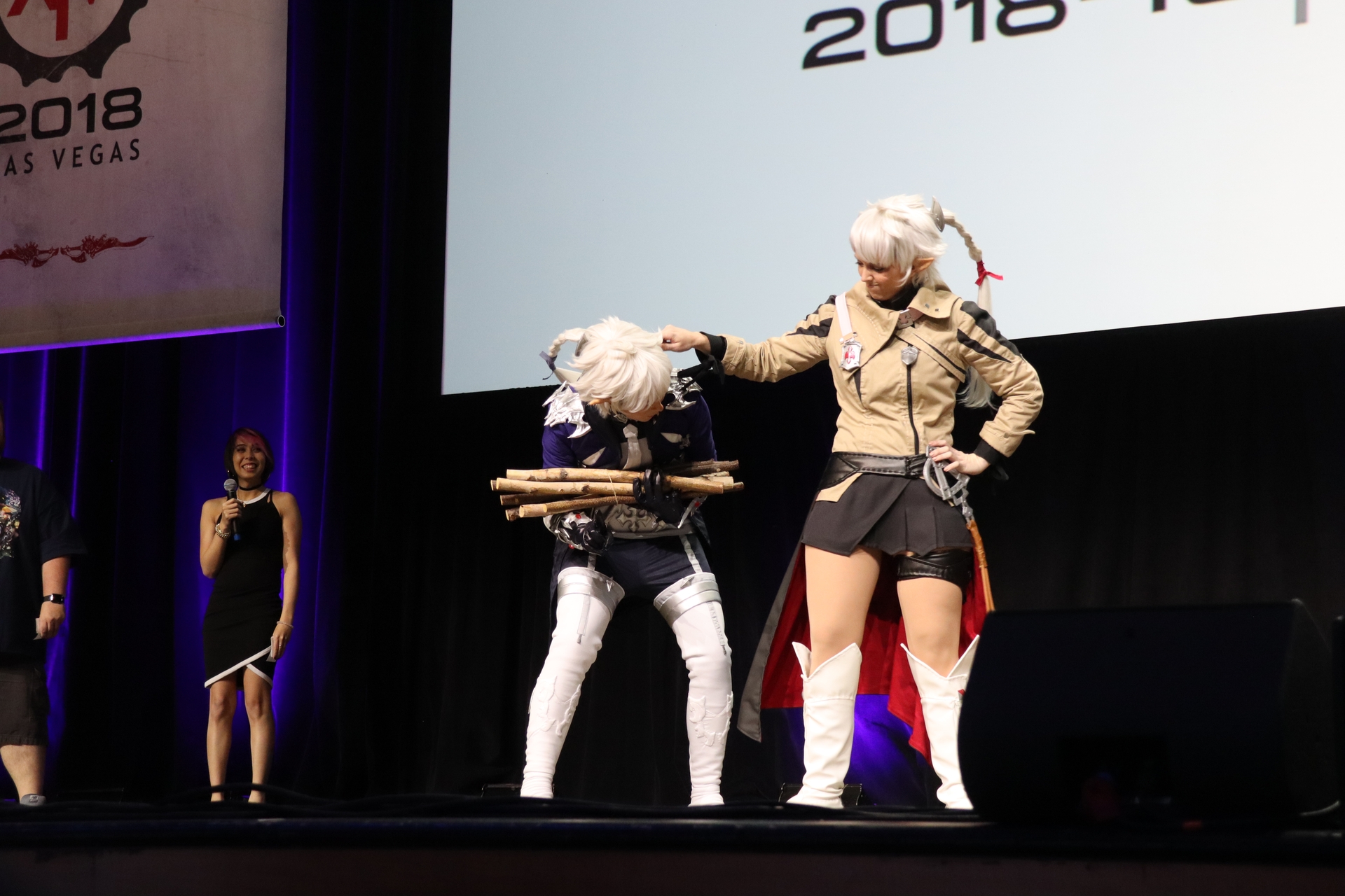 キャラの性格をよく演出しているアルフィノとアリゼー