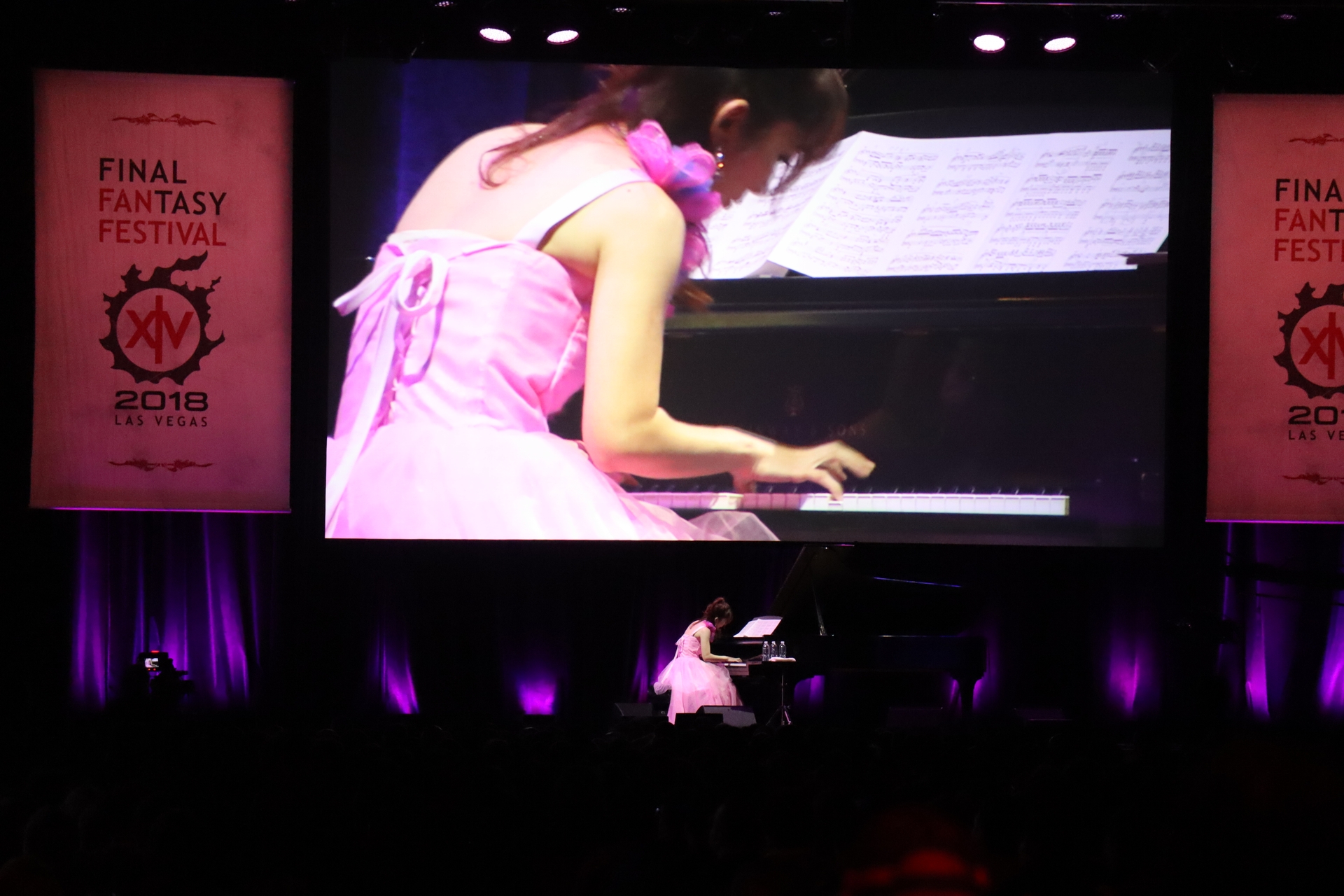 Keikoさんがピアノアレンジされた「FFXIV」の曲を演奏した