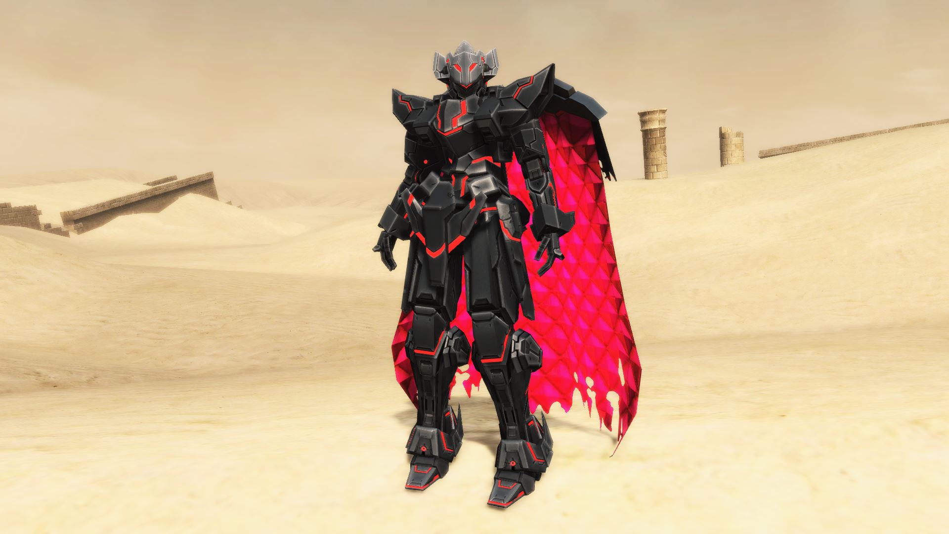 知る人ぞ知る、伝説のぼっちプレーヤー。孤高の戦士・ＳＯＲＯが異世界オメガに召喚された際にまとった戦闘衣（ＳＯＲＯマントＢ着用）