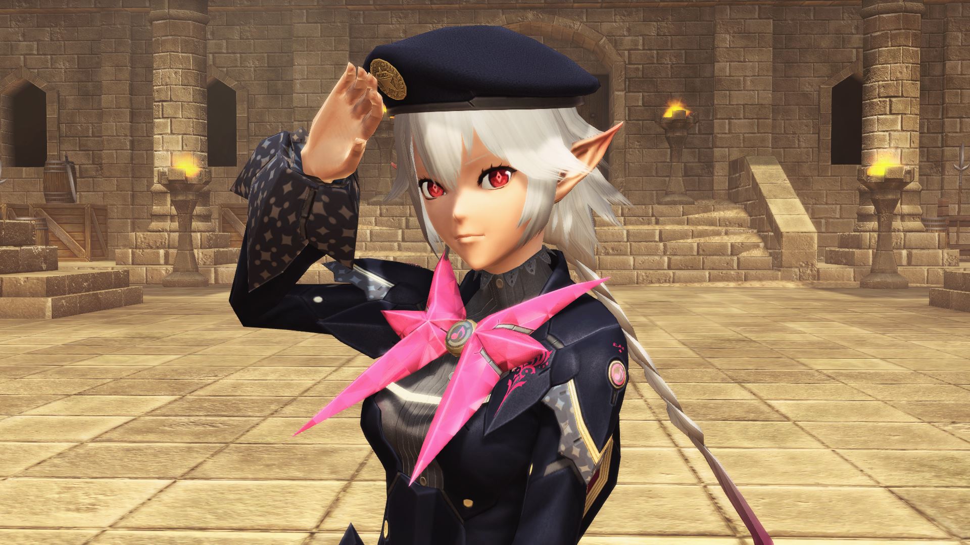 <strong class="em ">アイカのベレー帽/アイカのリボン</strong>