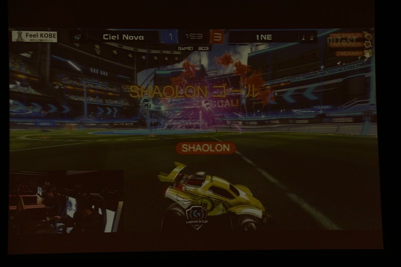 次々にゴールを決めていく1NEのメンバー達。強さの次元が違っていた印象だ