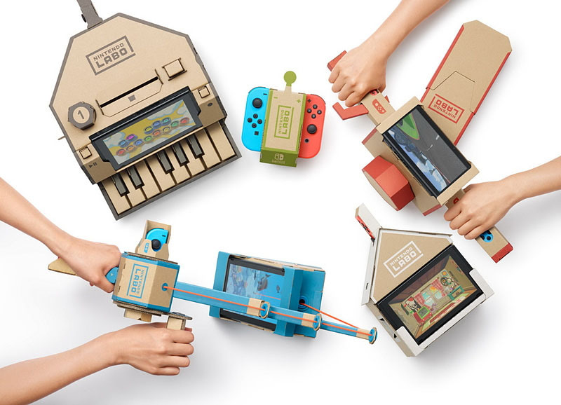 2018年の中でも最も個性的なゲームはやはりこの「Nintendo Labo」