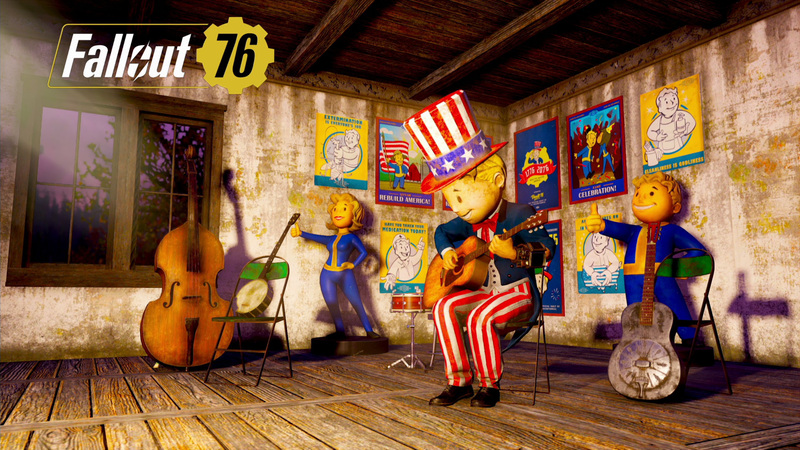 初のオンラインタイトルとしてシリーズの歴史でも初期の時系列を描いた「Fallout 76」