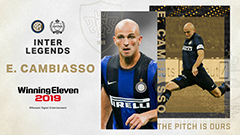 PS4「ウイニングイレブン 2019」にインテルのレジェンド選手が登場