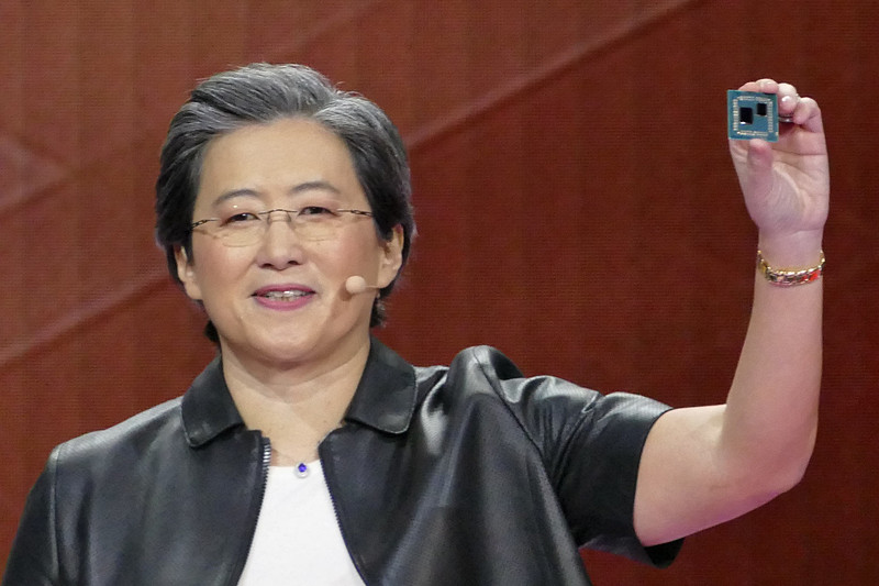 第3世代「Ryzen」チップを掲げるLisa Su氏