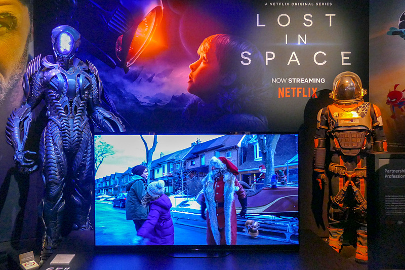 画像処理エンジンの機能でNetflixの映像を最適化できることをアピール