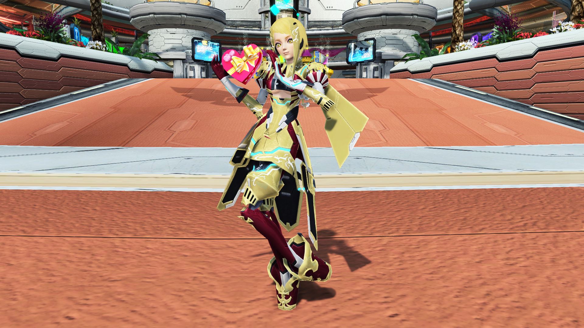 バレンタインにピッタリのロビアクが配信。男女ともにハート型のチョコレートを使った内容となっている