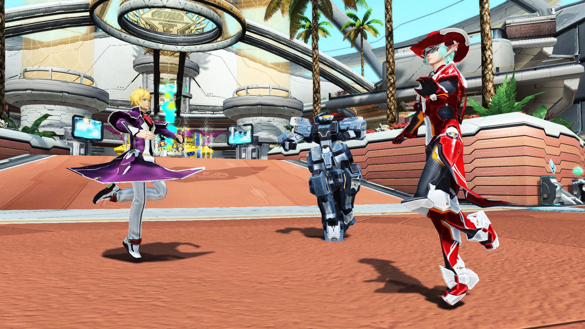 今回のダンスはバレエ風の内容。男性版はクルクルと円を書いて踊り、女性版は優雅にステップを踏む