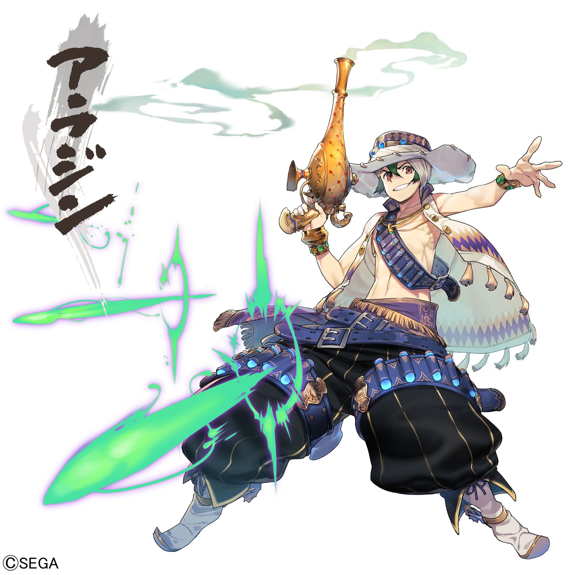 CV：伊藤 かな恵さん/特徴：ランプの銃で空中の敵も攻撃できる遠距離ストライカー