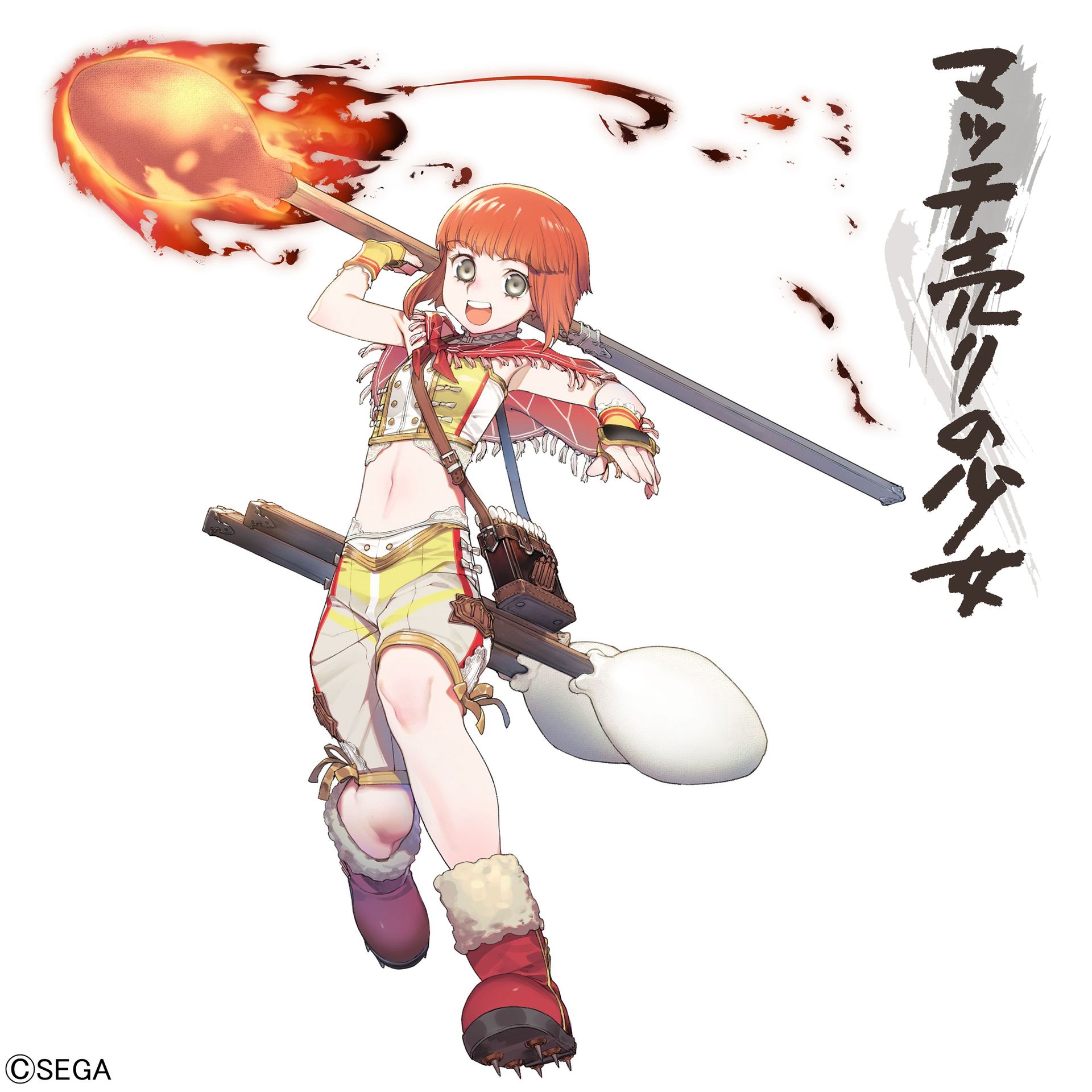 CV：劉セイラさん/特徴：敵タワーの射程外からマッチを投げ攻撃を重ねる標準型アウトレンジ