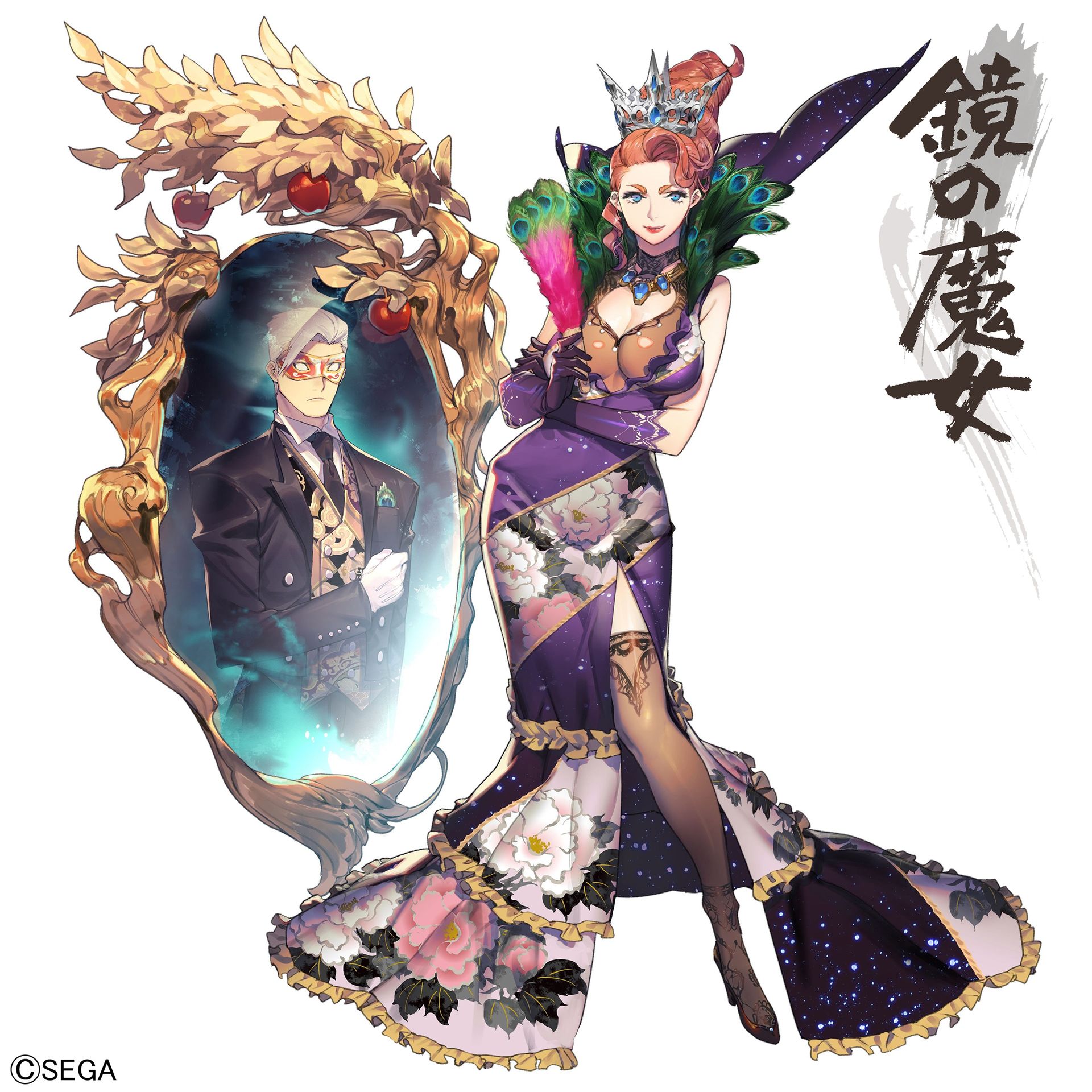 CV：桑島法子さん/特徴：鏡の力でどこにでも召喚することができる応用性の高いタンク