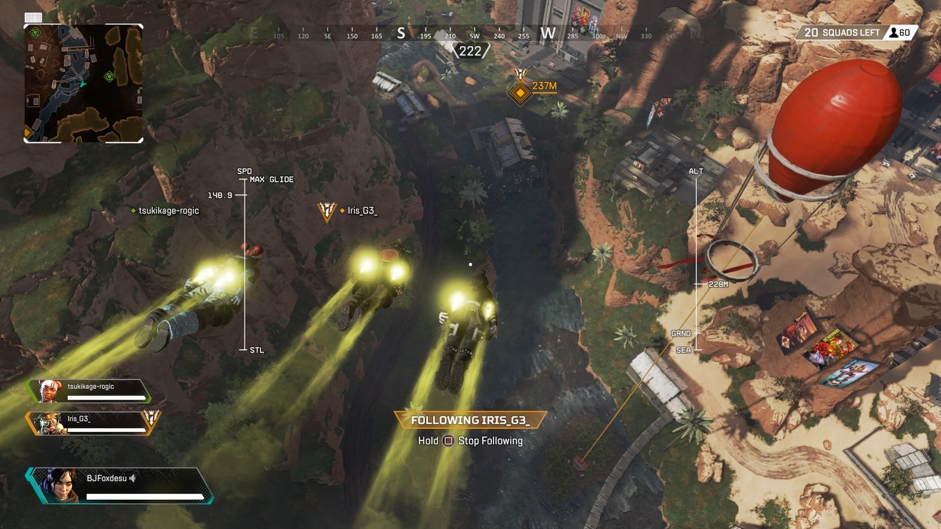 最初のドロップから最初の死まであまり時間がかからなかった。バトルロイヤル初心者に向いていると言っても、チュートリアルモードをやっておいたほうが良い