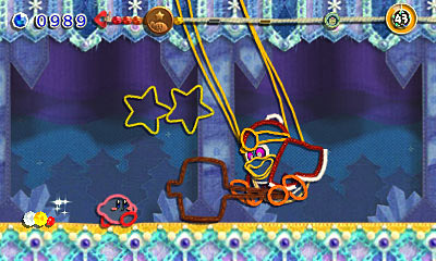 おなじみの敵も毛糸姿に