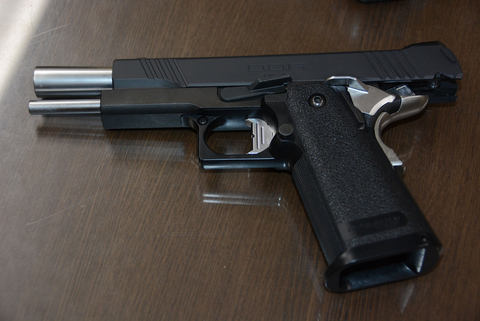 東京マルイオリジナル！ ドットサイト対応モデル「ハイキャパ D.O.R