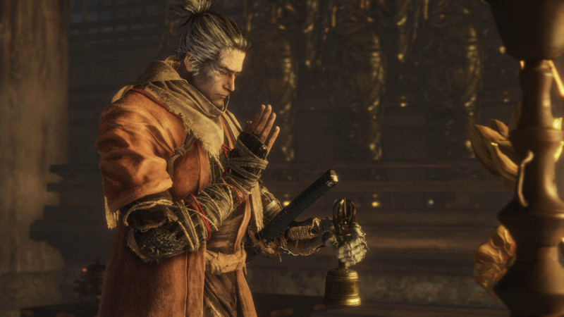 立体的なマップを飛び回るように動けるのも「SEKIRO」ならでは。マップもものすごく良く出来ていますし、ビジュアルも素晴らしいです