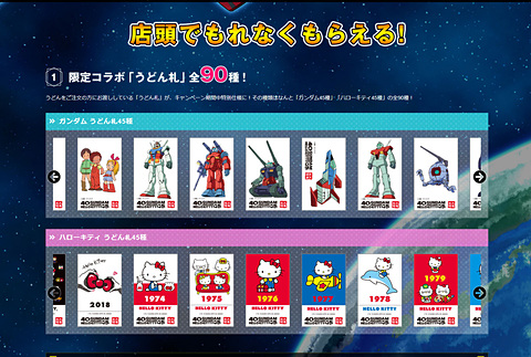 ガンダム」と「ハローキティ」が激突する年間プロジェクト始動 