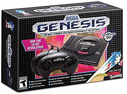 こちら北米版の「Sega Genesis Mini」！
