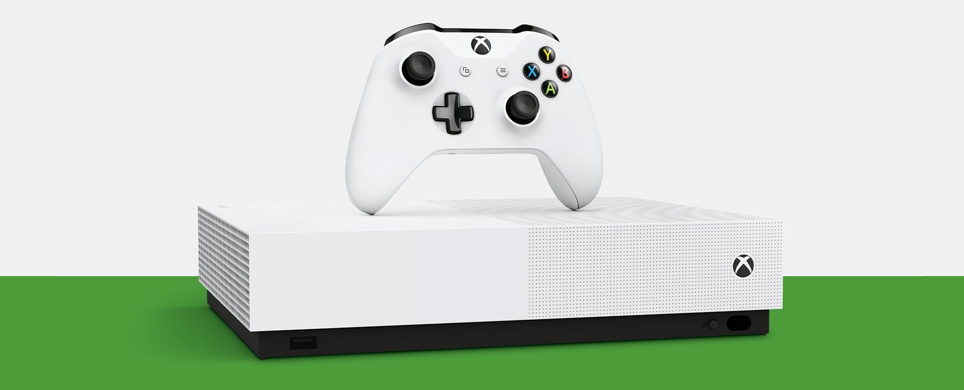 Xbox One S All-Digital Edition本体と同梱のXboxワイヤレスコントローラー