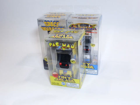 タイニーアーケードセット 7台 テトリス スペースインベーダー パックマン ゲームファンに話題沸騰中の “TINY ARCADE”に、さらに2タイトル
