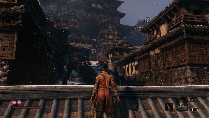 4K高画質の描写。さほど最高画質との差を感じられない。大きな違いは主人公から落ちる影