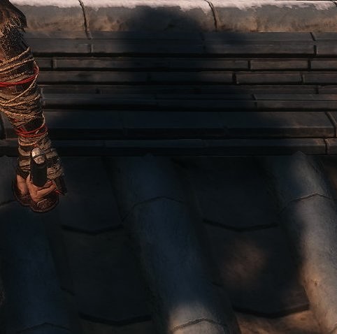 こちらは4K高画質をピクセル等倍まで拡大したところ。影がもやっとしているのがわかるが、プレイ中は正直ほぼ違いはわからない