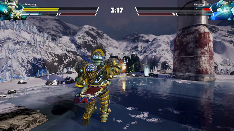 オンラインの対戦でもロケットパンチでガンガン攻める! 全てのロボットの動向を把握していない相手だと最初の一撃は避けきれずに食らう事が多いので撃つ方も気持ちいい