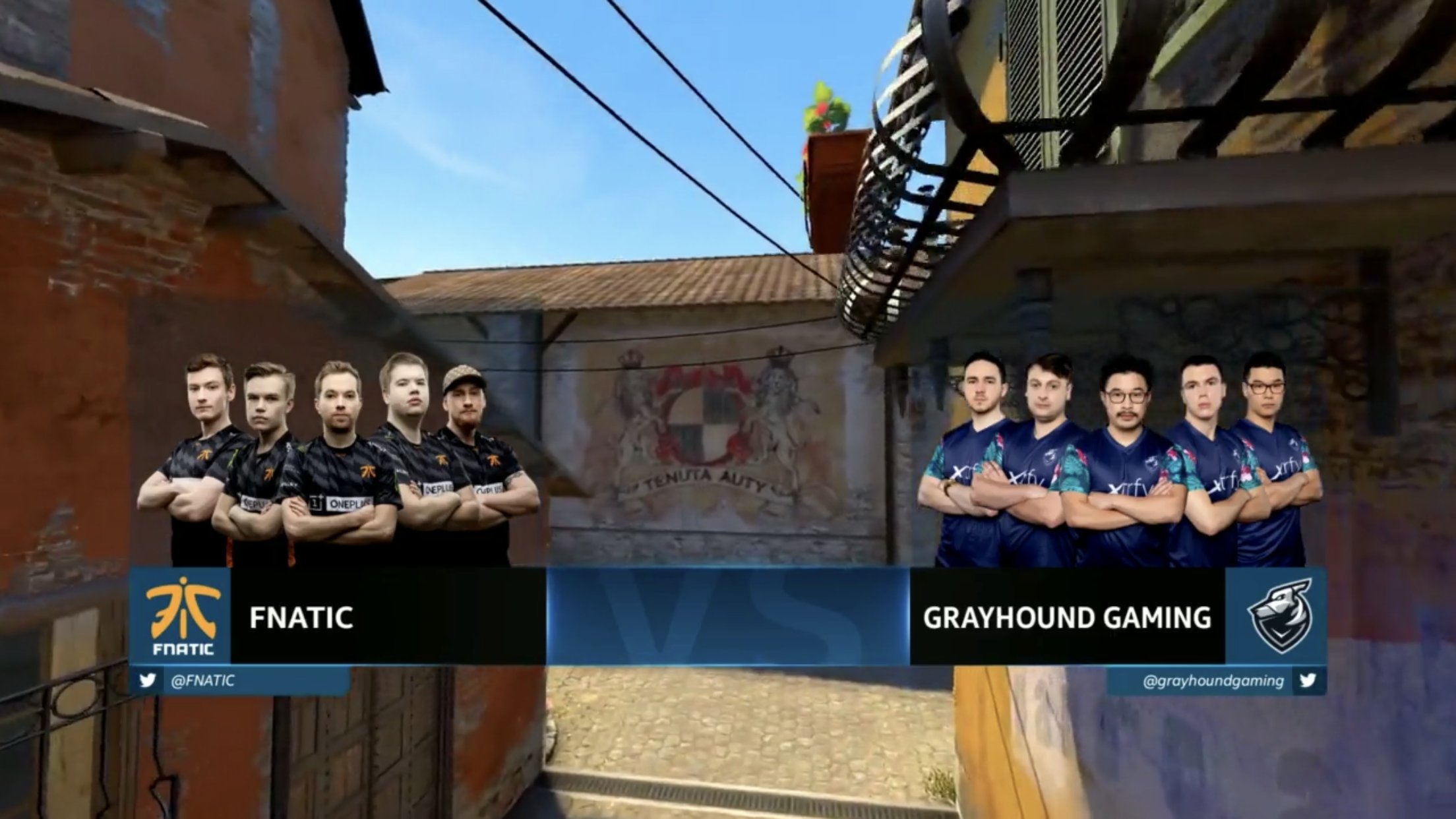 勝てばプレイオフ進出が決まるfnaticとの一戦