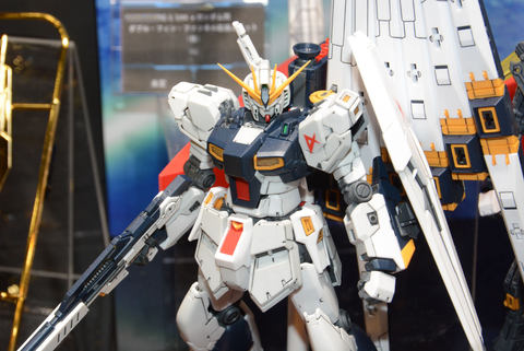 静岡ホビーショー】「RG νガンダム」は、組み立てやすさも意識