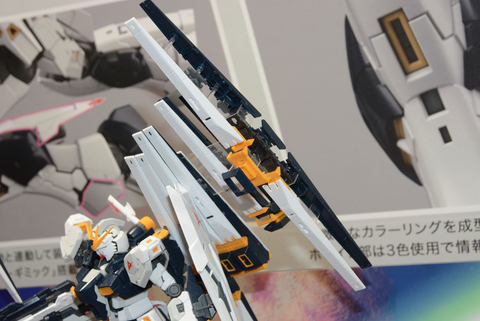 静岡ホビーショー】「RG νガンダム」は、組み立てやすさも意識、大型の