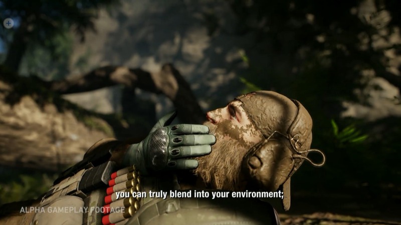 ゲームプレイでは金網を焼き切って侵入するシーンや、顔に泥を塗ってカモフラージュする要素なども明らかに