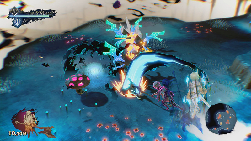 ウィルは斧で敵の攻撃をガードできる。ガード中も移動が可能なためジリジリと距離を詰め、強力な一撃を叩き込もう