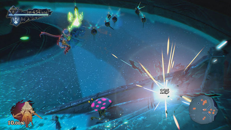 ディーアはジャンプ中に向きを変えることなく2段、3段と連続でのジャンプが可能。敵との距離を保ちつつ、遠距離攻撃が繰り出せる