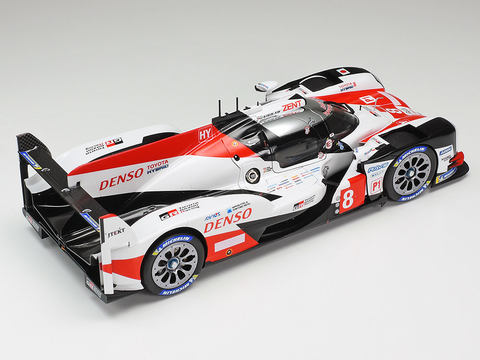 タミヤ「トヨタ ガズーレーシング TS050 HYBRID」、2.4リッターV6直噴