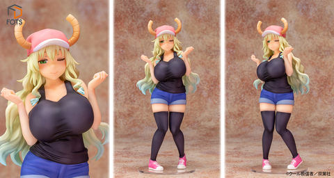 小林さんちのメイドラゴン」より「ルコア」が1/7スケールの私服姿で