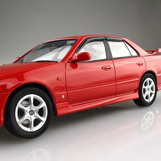 AOSHIMA - プラモデル完成品　アオシマ 1/24 ER34 スカイライン25GT-X 1/24 ニッサン ER34 スカイライン 25GT-X ターボ '98 / 25GT