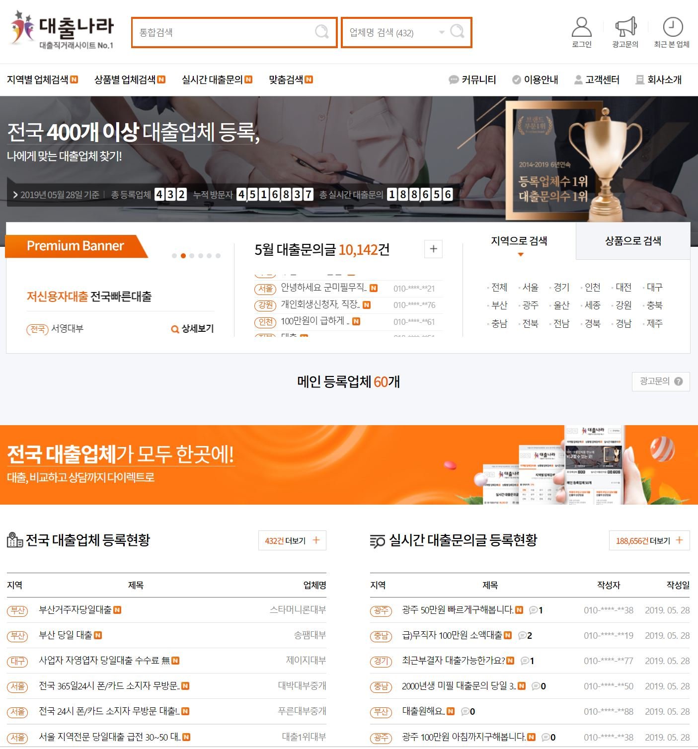 クレジットカード現金化業者の広告とそのウェブサイト