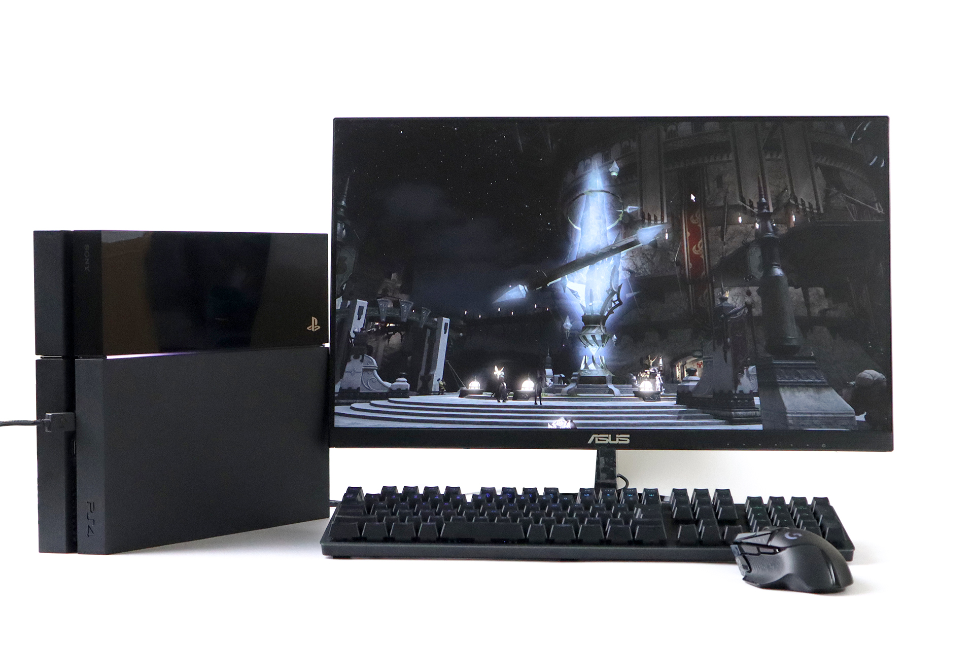 PC版もPS4版も同じような感覚でマウス/キーボードでのプレイをすることができる