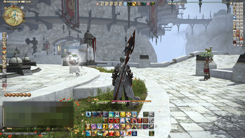 「FFXIV」のユーザーインターフェースは慣れていない人にはごちゃごちゃ分かりづらく見えるらしい。慣れるべし！