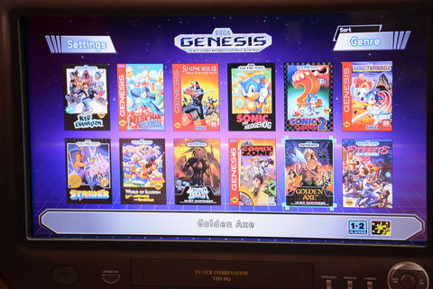 SEGA Genesis Mini」試遊台を出展！ 巨大パッドでグランドアッパー