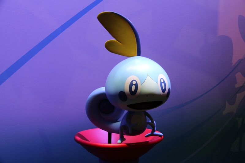 こちらはメッソン、ヒバニー、サルノリの新ポケモン。フォトスポットになっていた