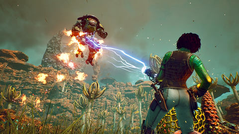 ザ・アウターワールド」、世界観の一端が垣間見えるスクリーンショット