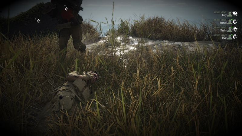 自身に泥を塗るアクション